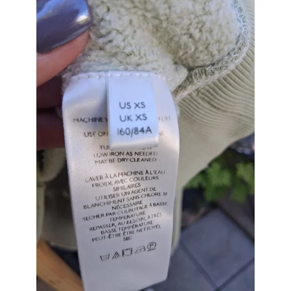 We The Free Free People Made Ombre' Floral Embroidered Hoodie XS - Picture 13 of 15